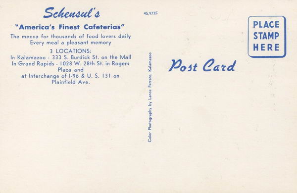 Schensuls - Old Postcard Photo (newer photo)